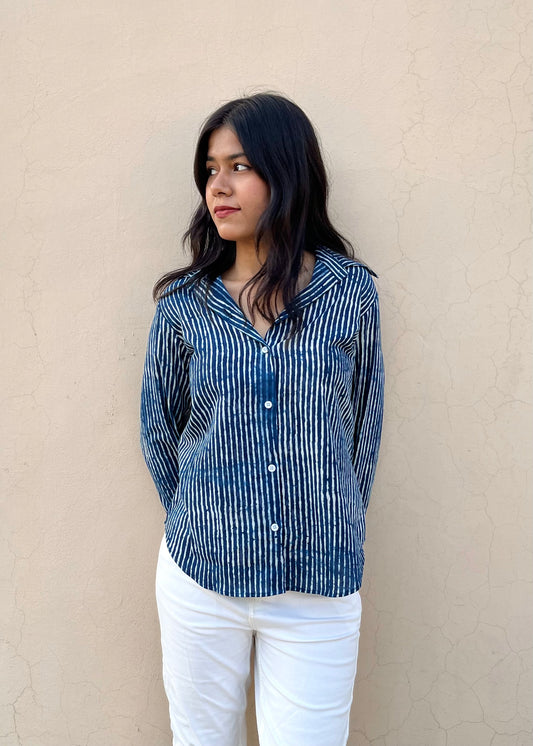 Dabu Indigo Shirt