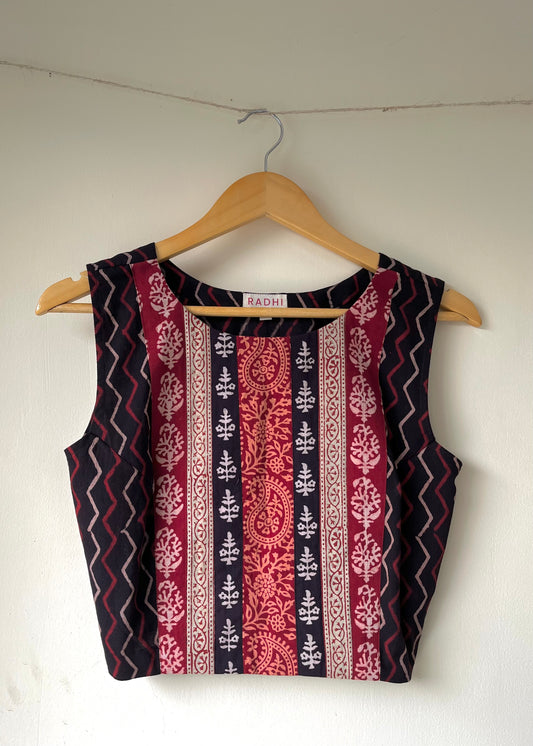 Bagh Patch Halter Top